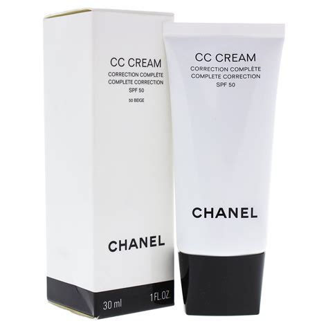 chanel cc cream complete correction spf 50 30ml|Chanel sunscreen spf 50.